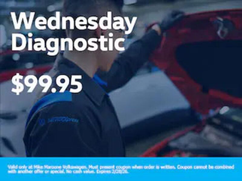 Volkswagen - Wednesday Diagnostic $99.95