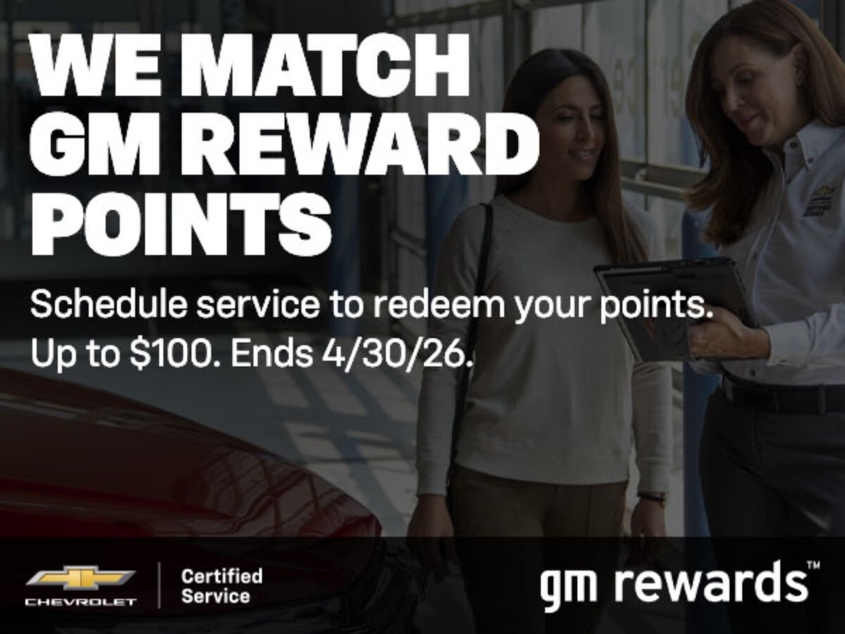 Chevy North GM Reward Points