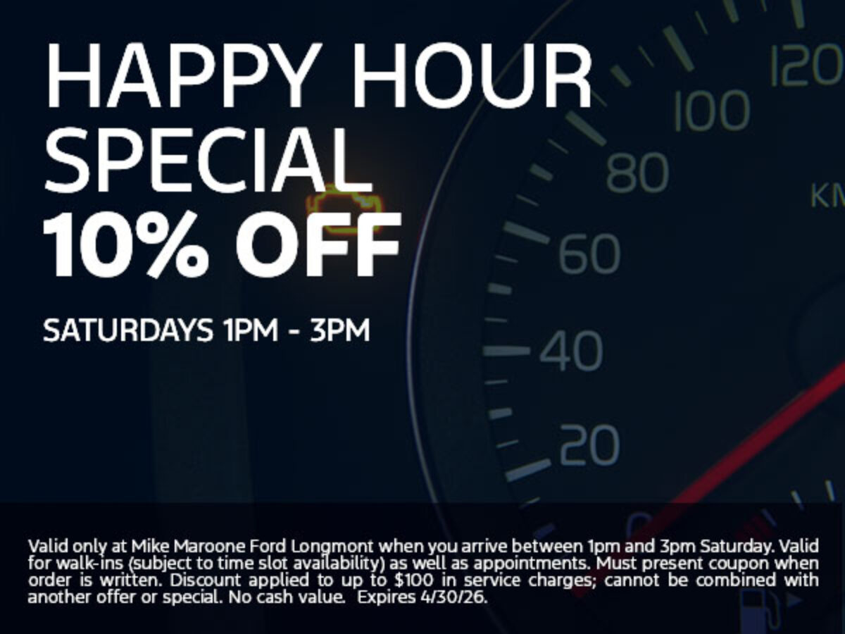 Ford Longmont Happy Hour