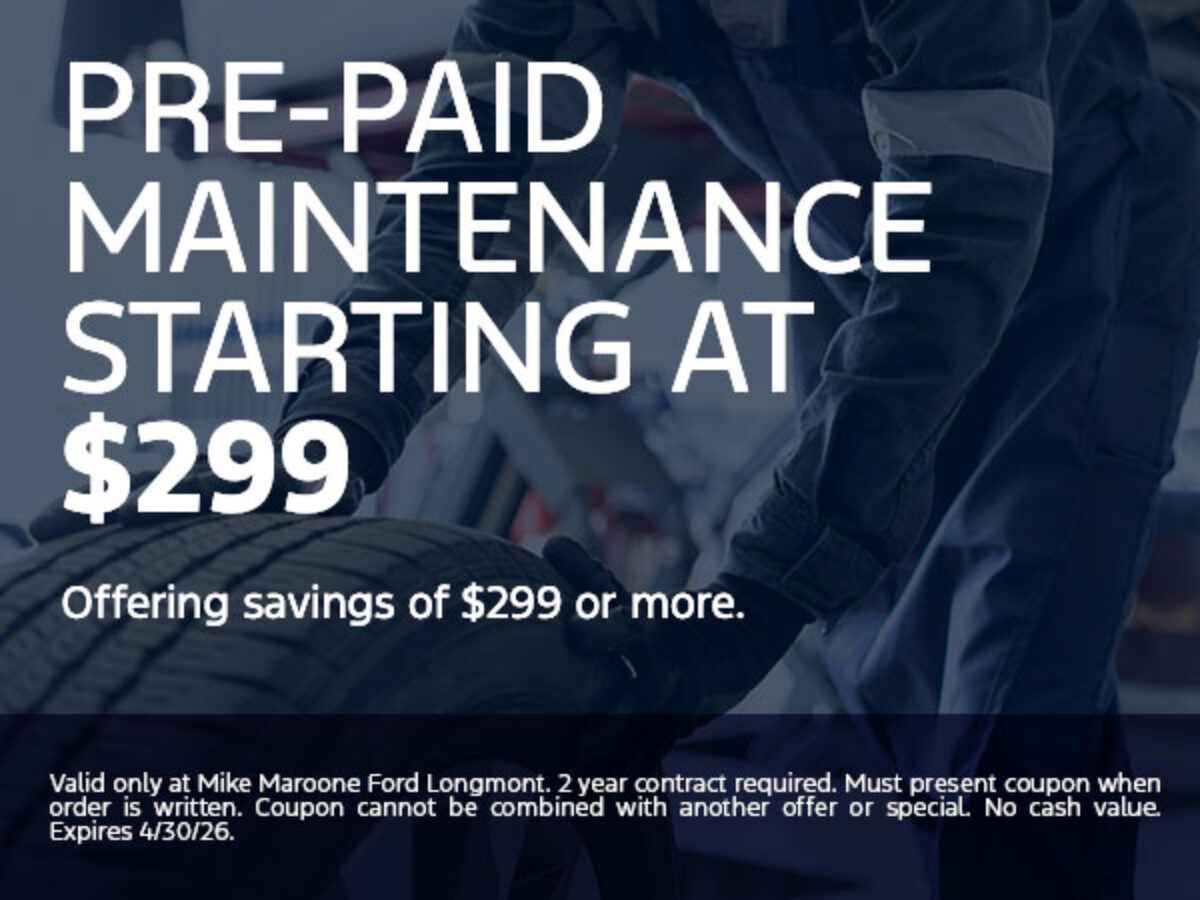 Ford Longmont Pre Paid