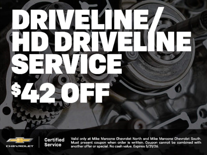 Chevy South Driveline