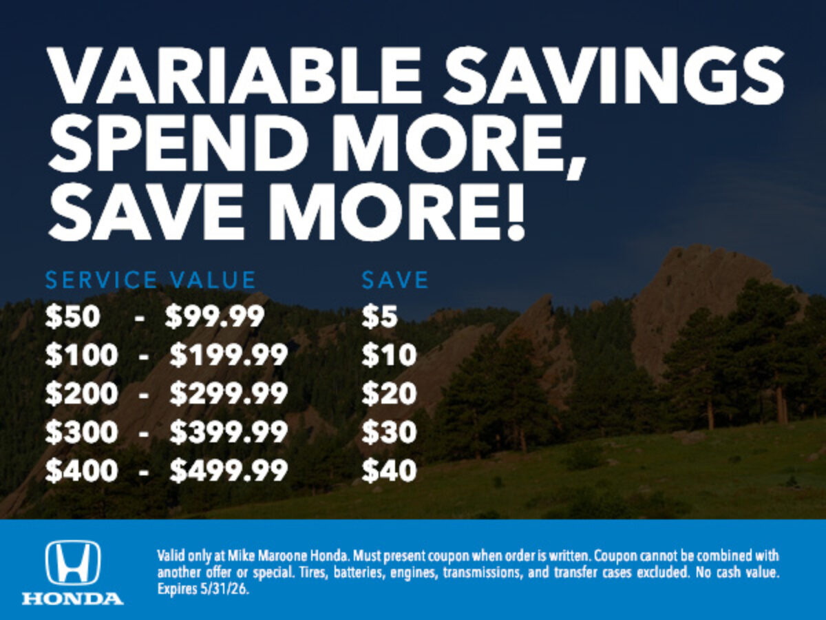 Honda Spend/Save