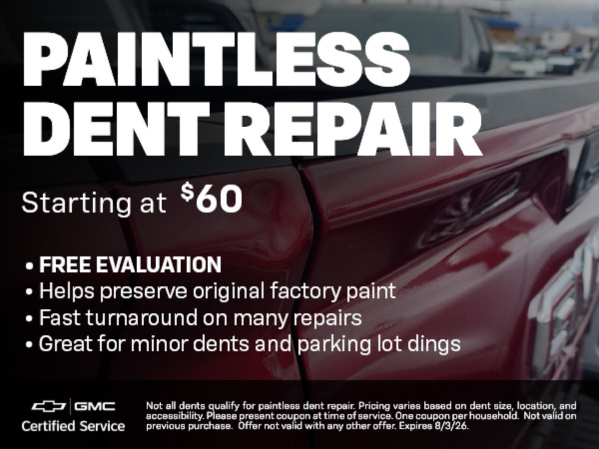 Chevy GMC Dent Repair