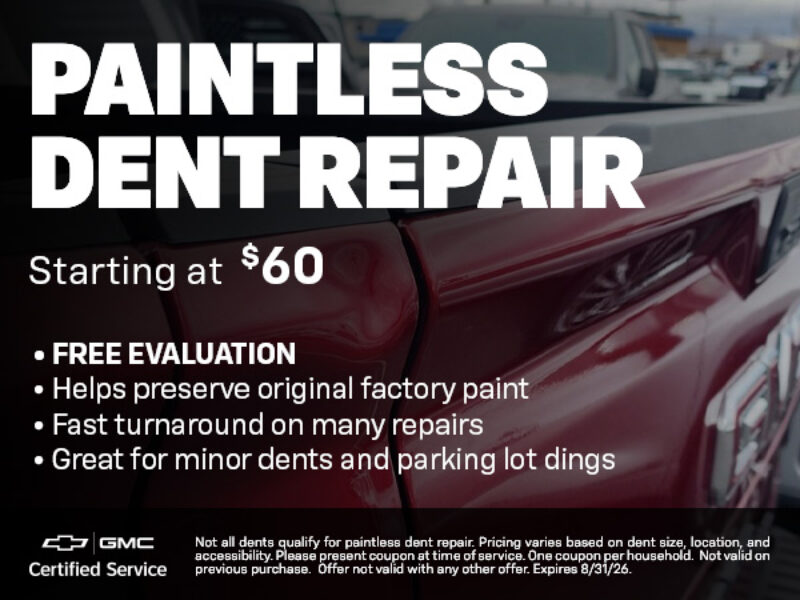 Chevy GMC Dent Repair