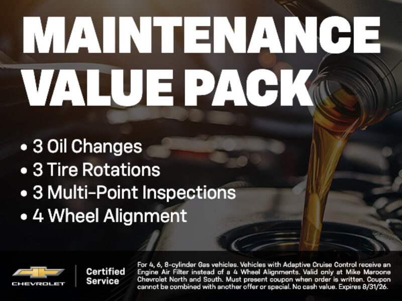 Chevy South Value Pack