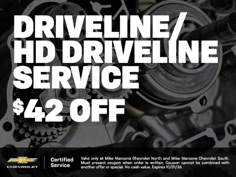 Chevy North Driveline