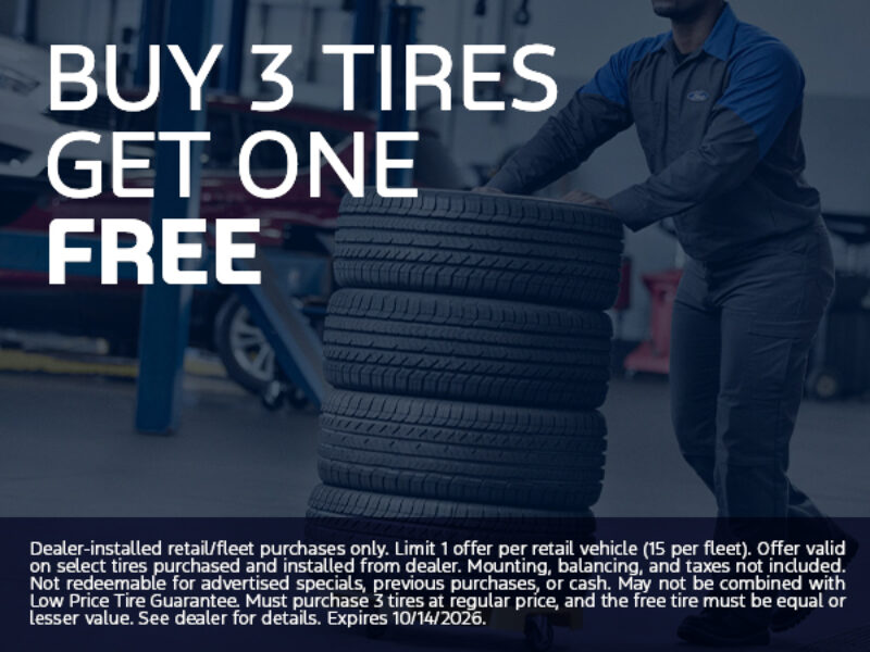 Ford 3 Tires